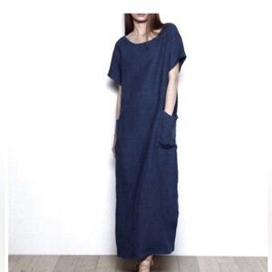Christy Dawn Linen Dress